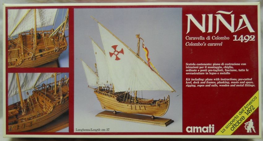Caravel Nina 1492 - 1/65 Scale Amati 1411