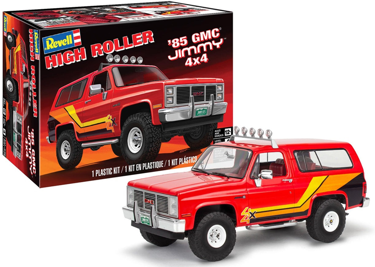 1985 GMC Jimmy 4x4 High Roller - 1/25 Scale - Revell - REV14577