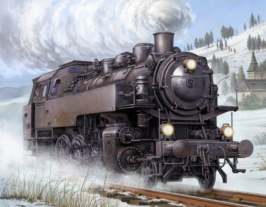 Dampf Lokomotive BR86 - 1/35 Scale - Trumpeter - TRU00217