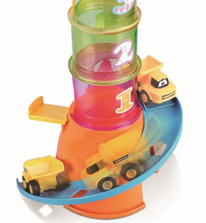 Stacking Crane w/Volvo Dump Truck Bb Junior Bur16-88605