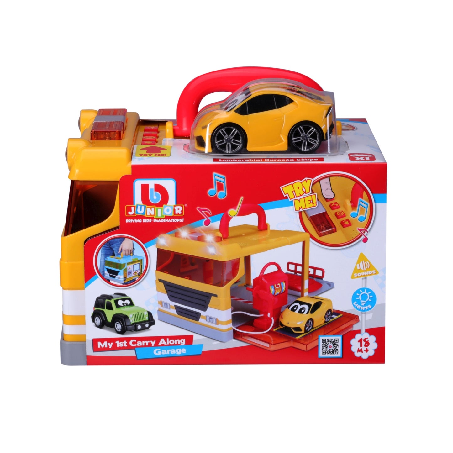 My 1st Carry Along - Garage (2 Asst) Bb Junior Bur16-88620