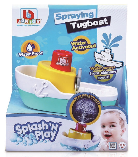 Splash 'N Play - Spraying Tugboat Bb Junior Bur16-89003