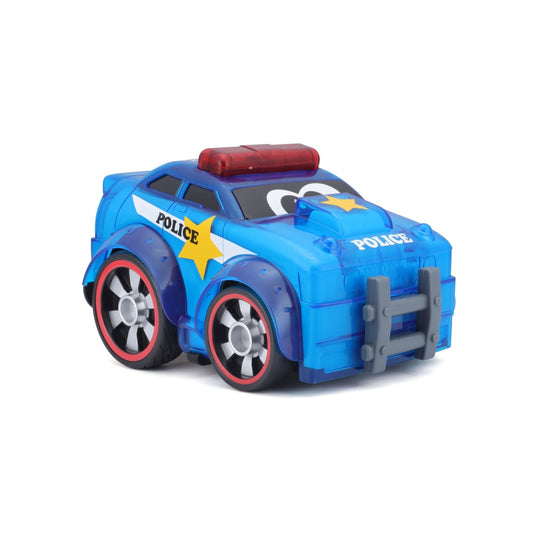 Push & Glow - Police Car Bb Junior Bur16-89004