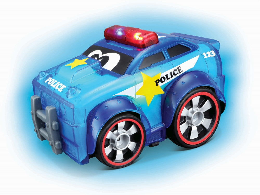 Push & Glow - Police Car Bb Junior Bur16-89004