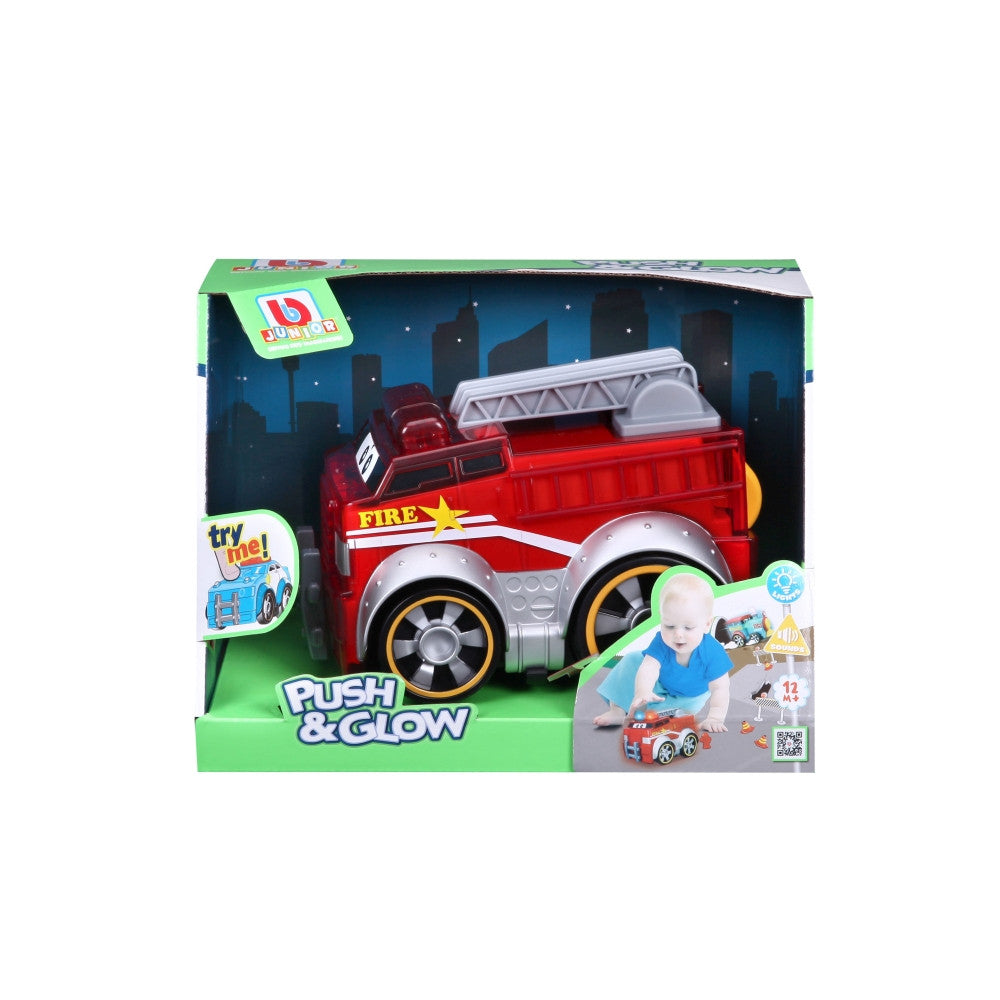 Push & Glow - Fire Truck Bb Junior Bur16-89006