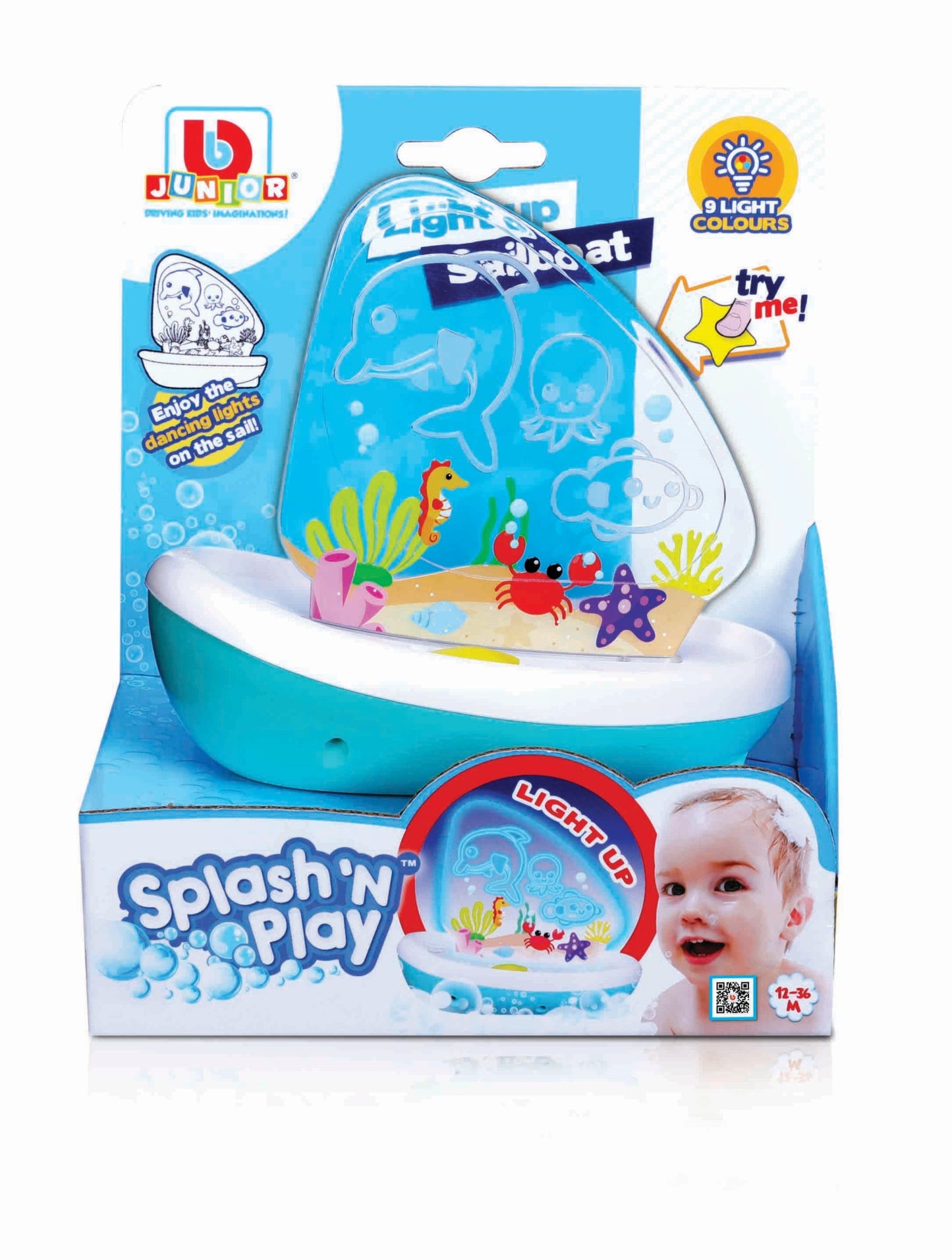 Splash 'N Play - Light Up Sailboat Bb Junior Bur16-89022