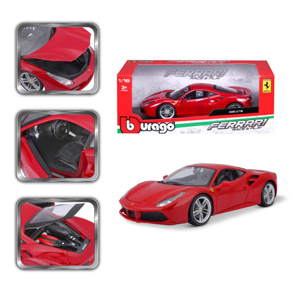 Ferrari 488 GTB 1/18 Bburago Bur18-16008