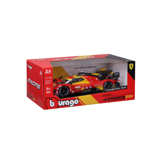 Ferrari Racing 499P LM Hypercar 2024 #50 1/18 Bburago 18-16303