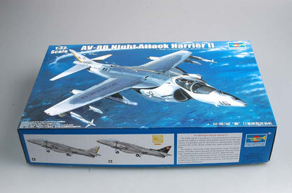 AV-8B Night Attack Harrier II - 1/32 Scale - Trumpeter - TRU02285
