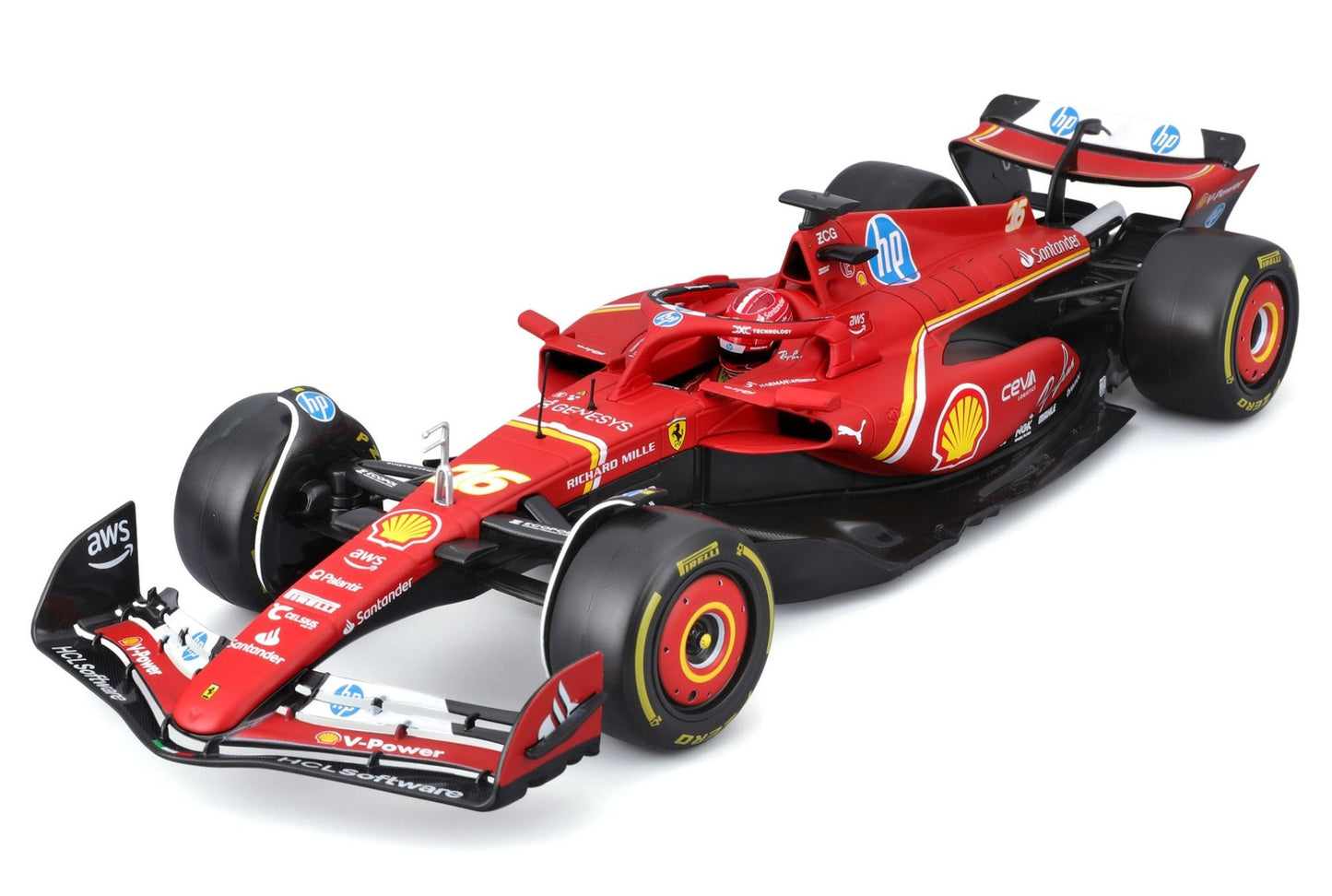 Ferrari F1 SF-24 2024 - #16 C.Leclerc 1/18 Bburago Bur18-16815-16
