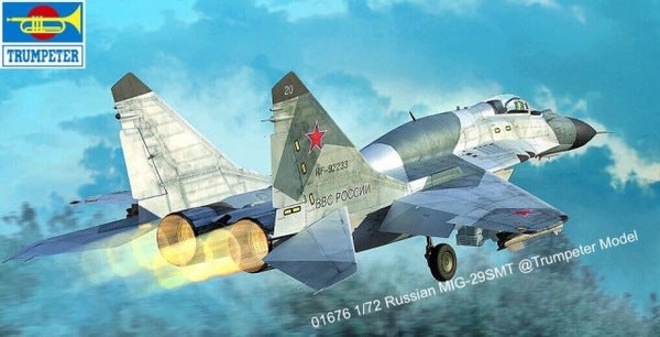 MIG-29SMT Fulcrum (IZDELIYE 9.19) - 1/72 Scale - Trumpeter - TRU01676