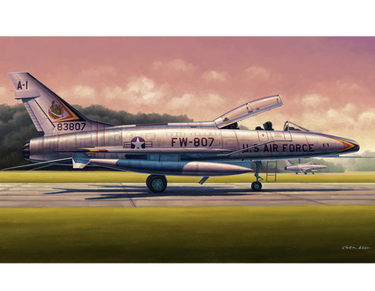 F-100F Super Sabre - 1/48 Scale - Trumpeter - TRU02840