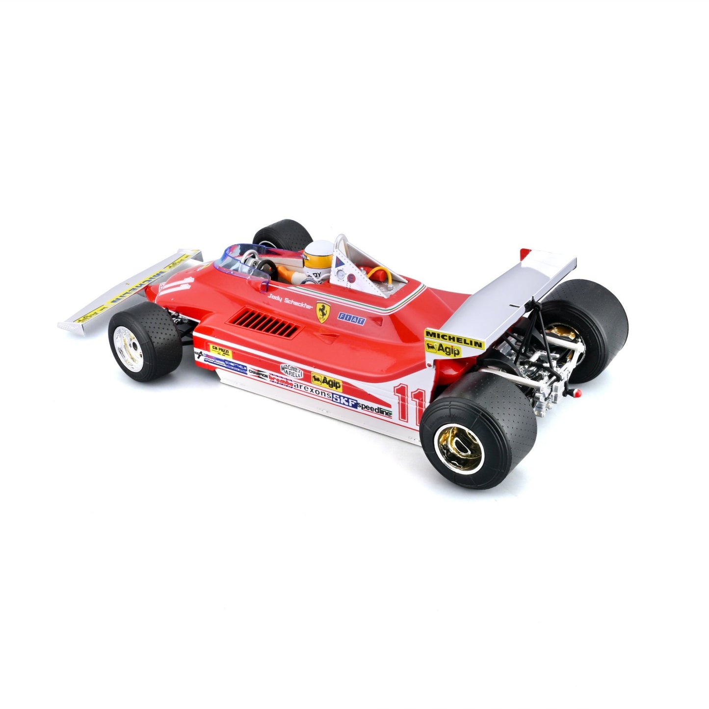 Ferrari 312T4 #11 J.Scheckter 1979 GP Monaco 1/18 Bburago 18-16814-11M