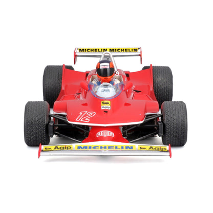 Ferrari 312T4 #12 G.Villeneuve 1979 GP USA 1/18 Bburago 18-16814-12U