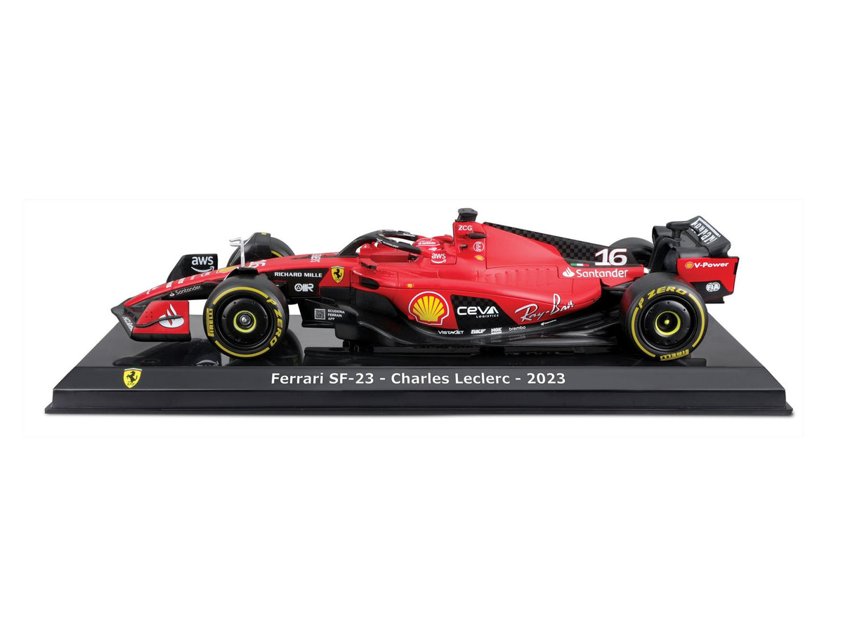 Ferrari SF-23 Carlos Sainz Nr 55 Saison 2023 Formule 1 F1 - Échelle 1/24 23cm Modèle Auto DieCast Bburago 18-26808-55 Ferrari SF-23 Carlos Sainz Nr 55 Saison 2023 Formule 1 F1 - Échelle 1/24 23cm Modèle Auto DieCast Bburago 18-26808-55