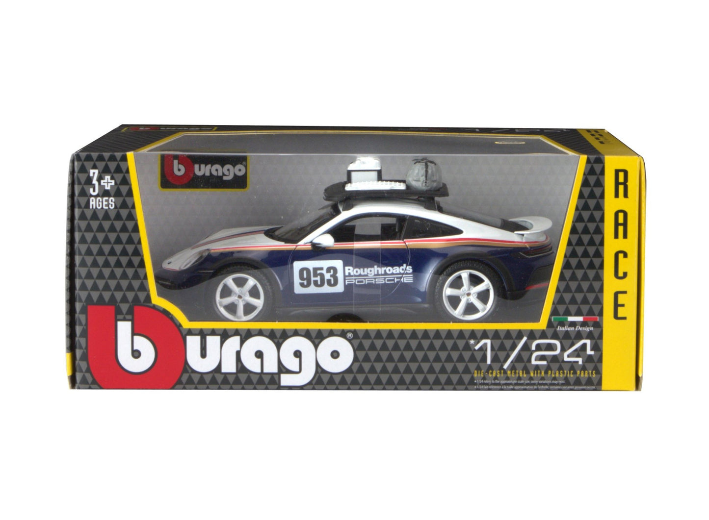 Porsche 911 Dakar 2023 1/24 Bburago Bur18-28029