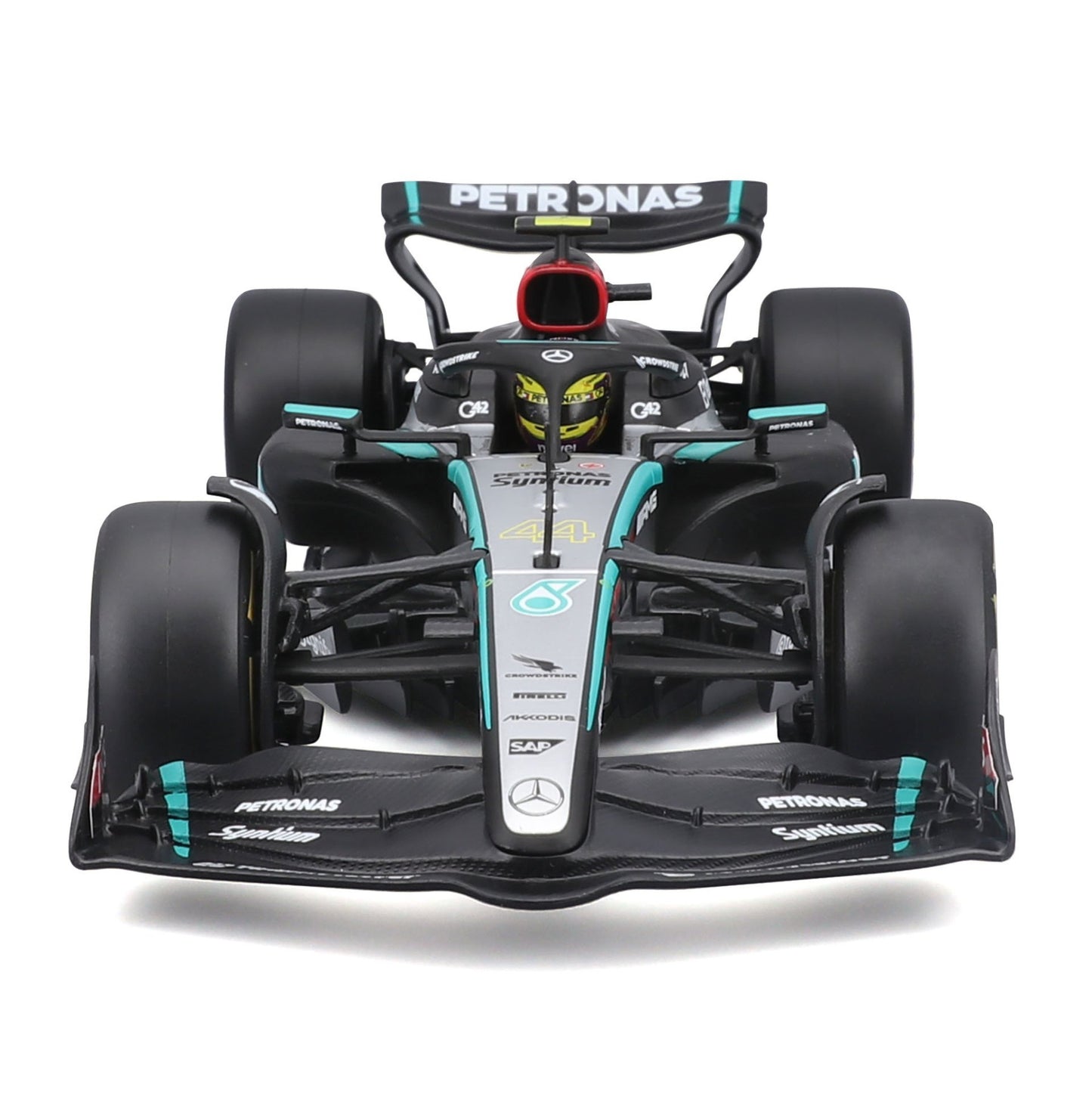 Mercedes-AMG F1 W15 2024 - #44 Hamilton - 1/24 Scale - Bburago - Bur18-28063H