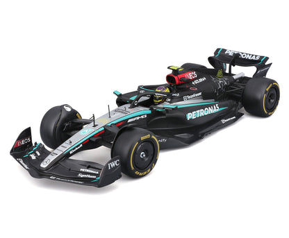 Mercedes-AMG F1 W15 2024 - #44 Hamilton - 1/24 Scale - Bburago - Bur18-28063H