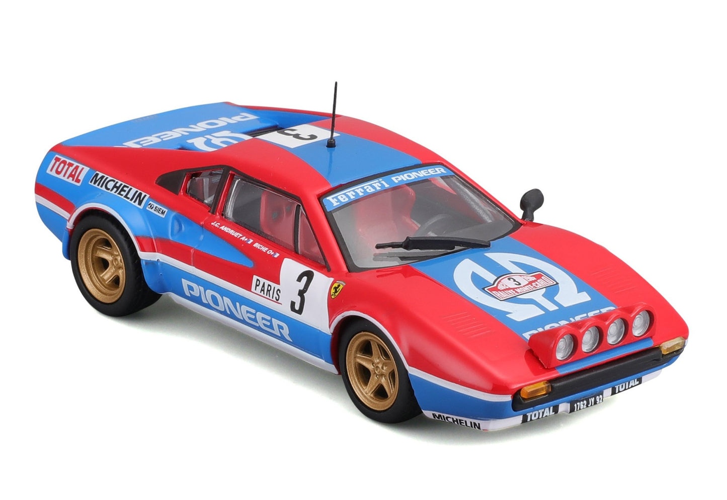 Ferrari 308 GTB 1982 1/43 Bburago Bur18-36304