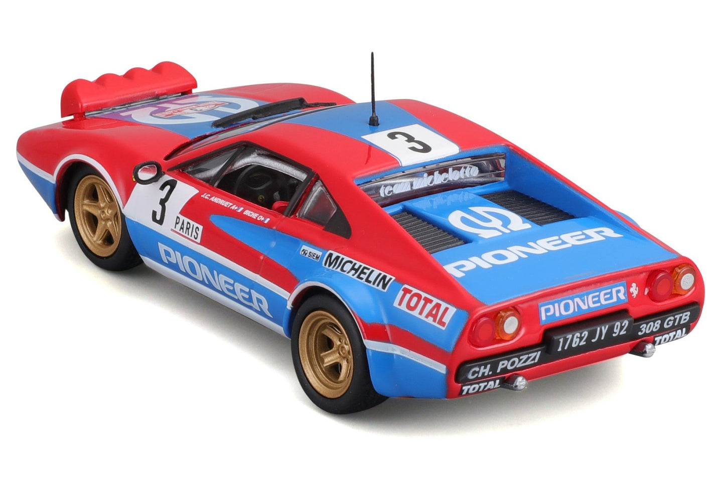 Ferrari 308 GTB 1982 1/43 Bburago Bur18-36304