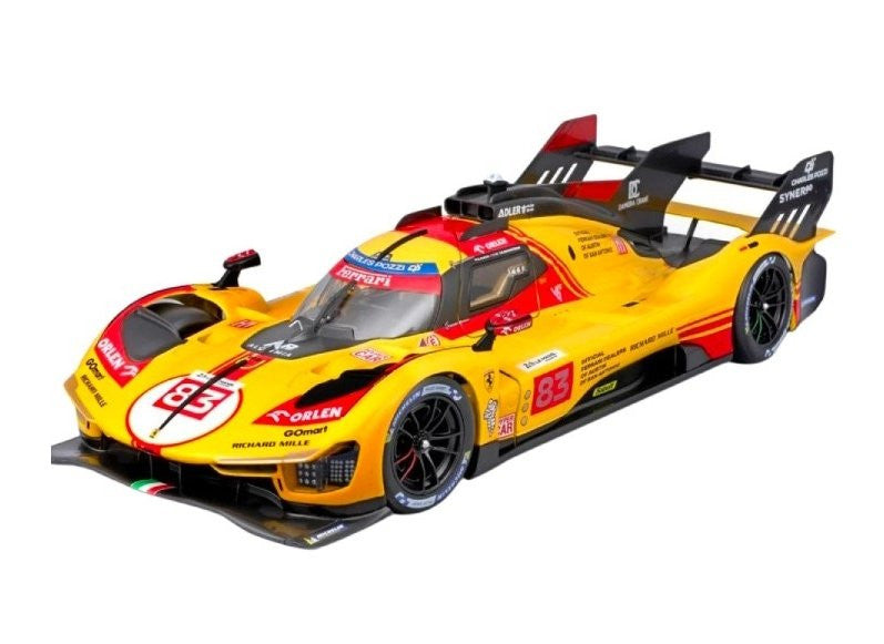 Ferrari 499P LMH 2024 (#83 AF CORSE TEAM) 1/43 Bburago 18-36317