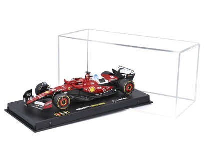 Ferrari F1 SF_25 2025 w/Helmet HC #16 Leclerc - 1/43 Scale - Bburago - Bur18-36852-16