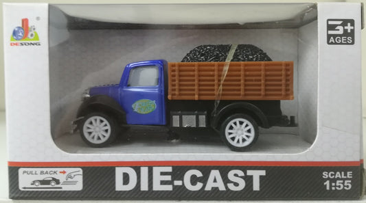 Truck Transport Coal 1/55 Scale Desong 1804-52C