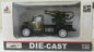 Truck Military AA Gun 1/55 Scale Desong 1804-54