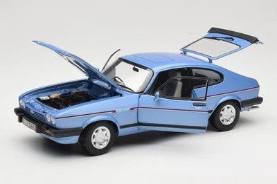 Ford Capri Mk.III 2.8 Injection RHD 1984 Paris Blue metallic 1984 - 1:18 Scale - Norev - MTDNOR182764