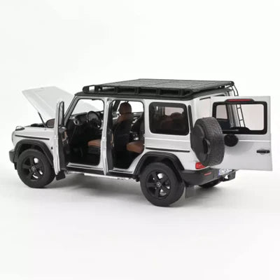 Mercedes-Benz G-Class Iridium Silver 2024 - 1/18 Scale - Norev - MTDNOR183030