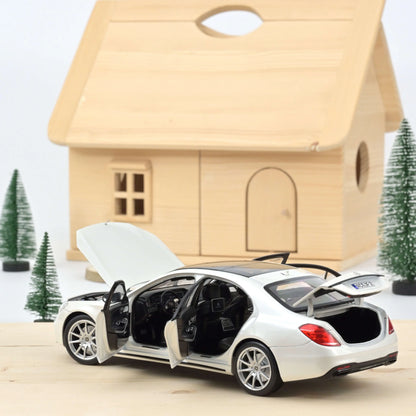 Mercedes-Benz S-Class AMG-Line White Met 2018 - 1/18 Scale - Norev - MTDNOR183792