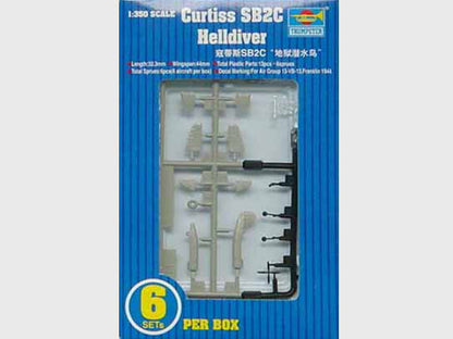 SB2C Helldiver 6 in Box - 1/350 Scale - Trumpeter - TRU06211