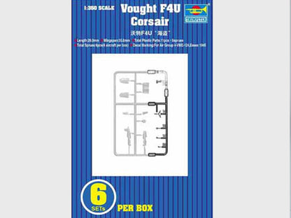 F4U Corsair 6 in Box - 1/350 Scale - Trumpeter - TRU06209