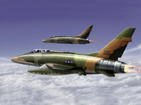 F-100F Super Sabre - 1/72 Scale - Trumpeter - TRU01650