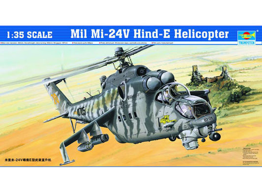 MIL MI-24V HIND-E - 1/35 Scale - Trumpeter - TRU05103