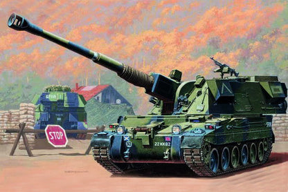 British 155mm AS-90 self-propelled howitzer - 1/32 Scale - Trumpeter - TRU00324
