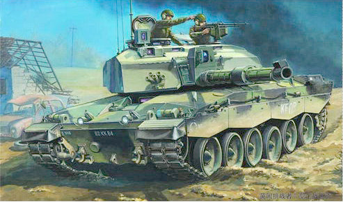 British Challenger II - 1/35 Scale - Trumpeter - TRU00308