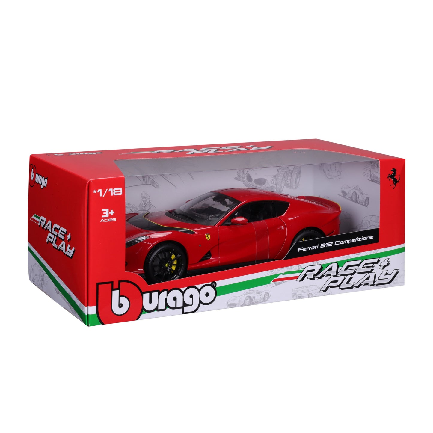 Ferrari 812 Competizione 1/18 Bburago Bur18-16019
