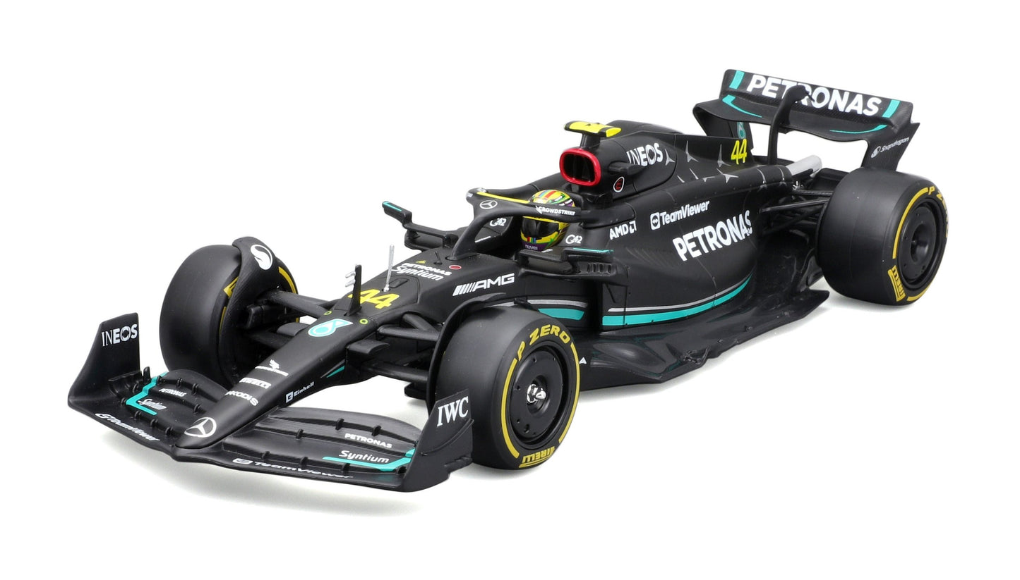 Mercedes AMG F1 W14 2023 #44 L.Hamilton 1/24 Bburago Bur18-28028H