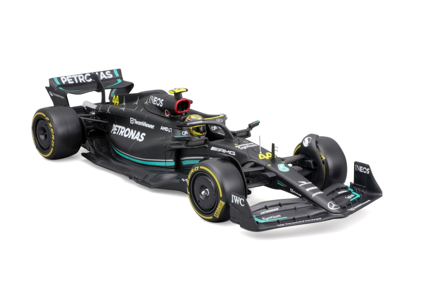 Mercedes AMG F1 W14 2023 #44 L.Hamilton 1/24 Bburago Bur18-28028H
