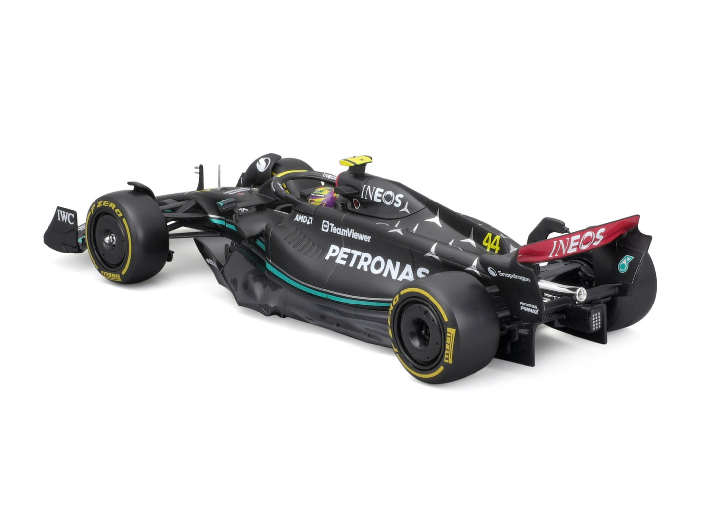 Mercedes AMG F1 W14 2023 #44 L.Hamilton 1/24 Bburago Bur18-28028H