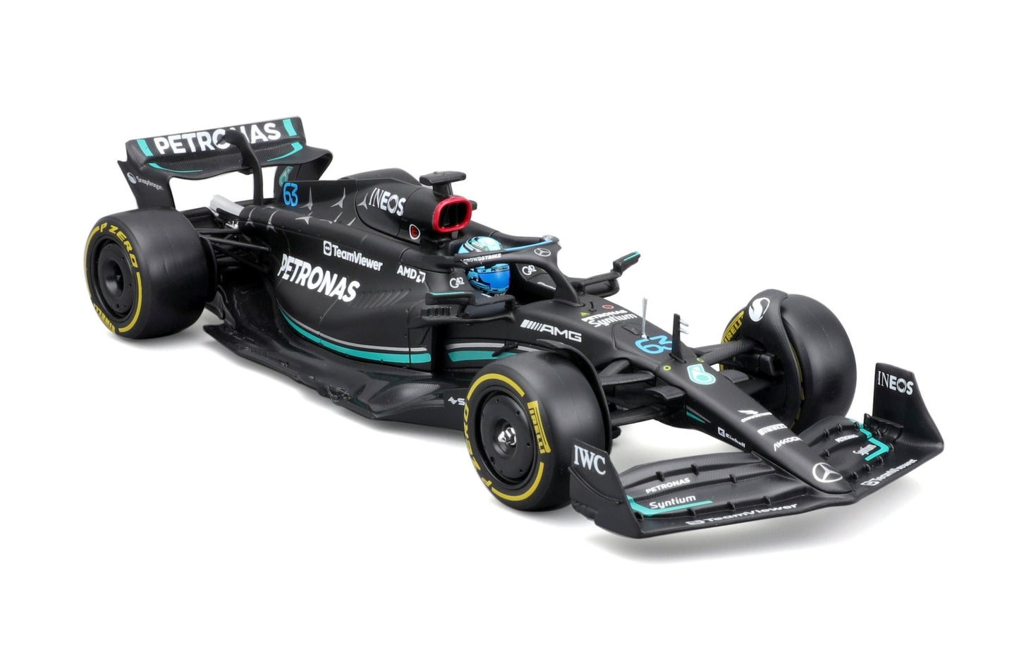 Mercedes AMG F1 W14 2023 #63 Russel 1/24 Bburago Bur18-28028R
