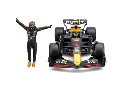 Red Bull F1 RB19 2023 (w/Driver)  #1 M.Verstappen 1/24 Bburago Bur18-28036