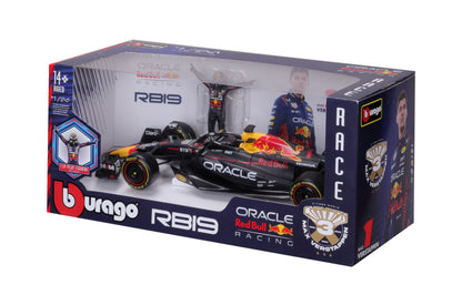 Red Bull F1 RB19 2023 (w/Driver)  #1 M.Verstappen 1/24 Bburago Bur18-28036