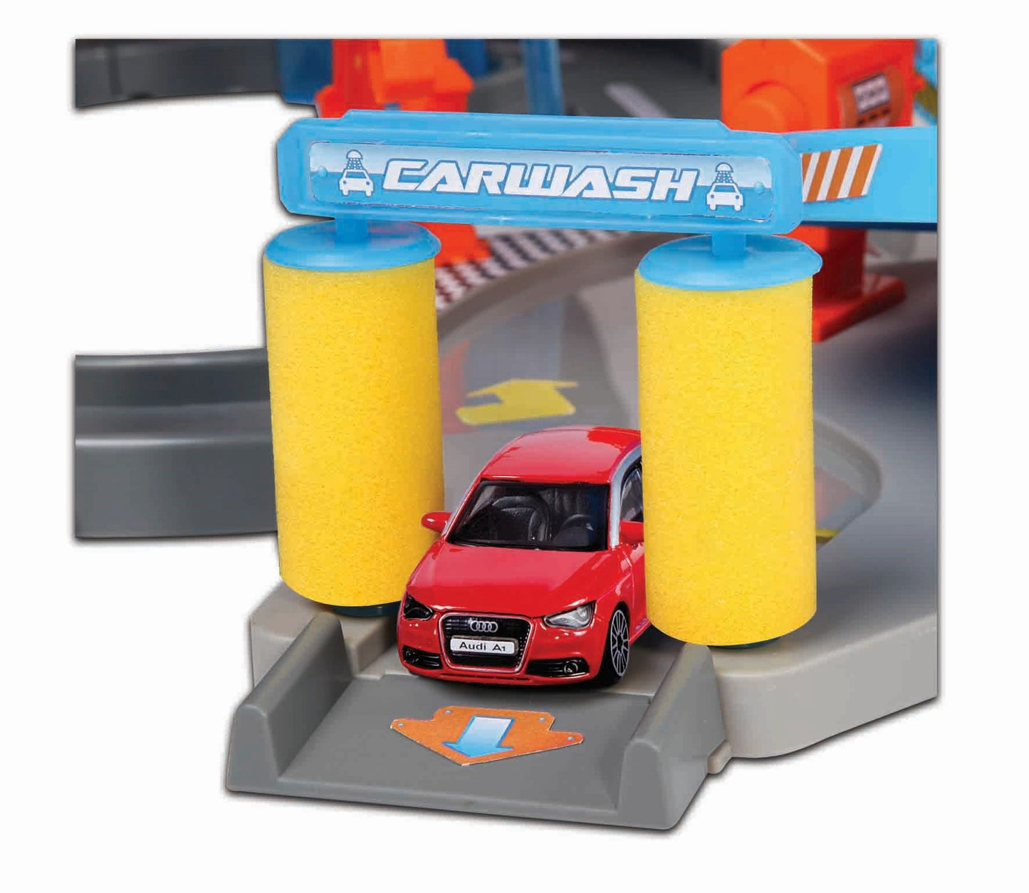 Mega Dealer Showroom w/2 Cars 1/43 Bburago Bur18-30031