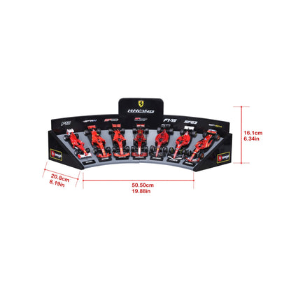 Ferrari F1 Deluxe Gift Box (cars + Stand) 1/43 Bburago 18-36864
