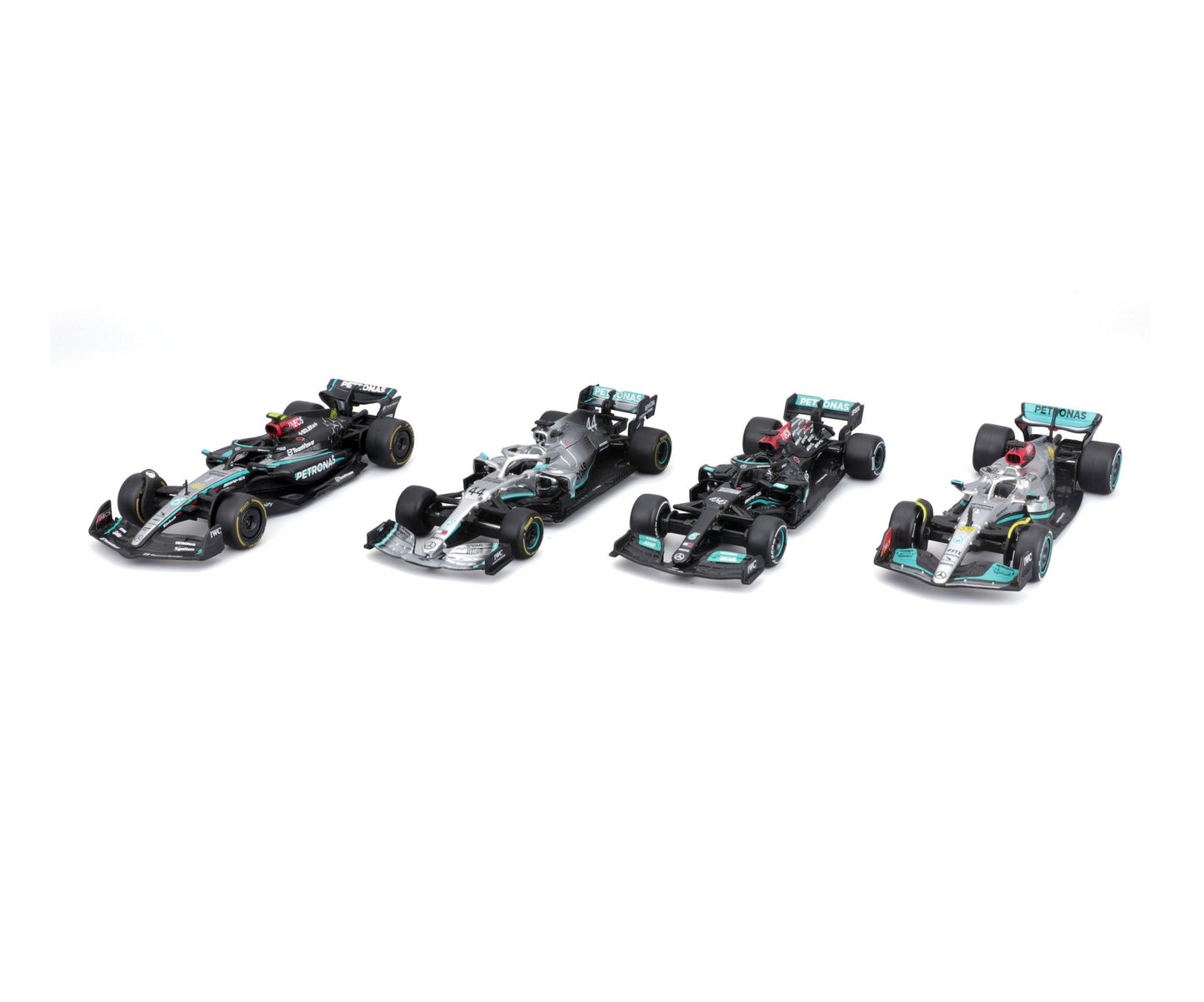 Mercedes-AMG F1 4-Pack (#44 L.Hamilton) 1/43 Bburago 18-38093