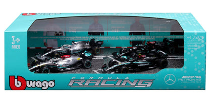 Mercedes-AMG F1 4-Pack (#44 L.Hamilton) 1/43 Bburago 18-38093
