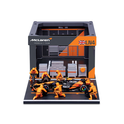 McLaren F1 MCL38 2024 Pit Pass #4 Norris 1/43 Bburago Bur18-38451-4