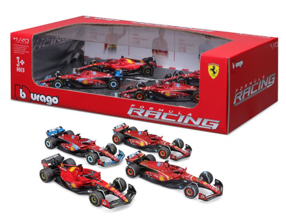 Ferrari F1 4-Pck (#16 C. Leclerc - 1/43 Scale - Bburago - BUR18-36848